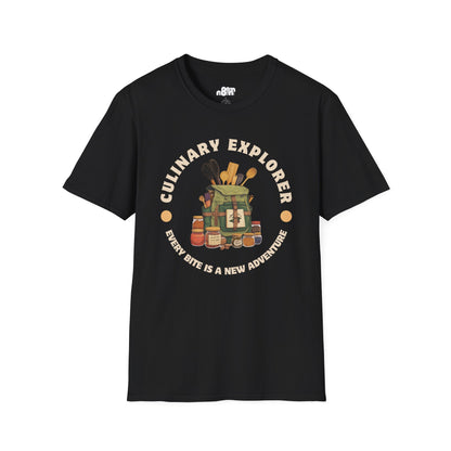 Culinary Explorer T-Shirt Every Bite is a New Adventure