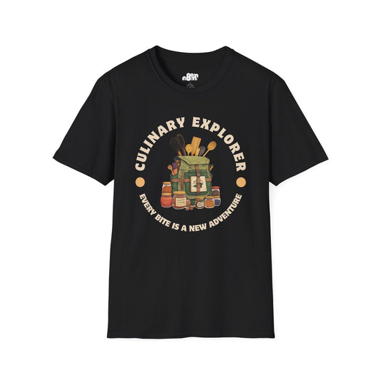 Culinary Explorer T-Shirt Every Bite is a New Adventure