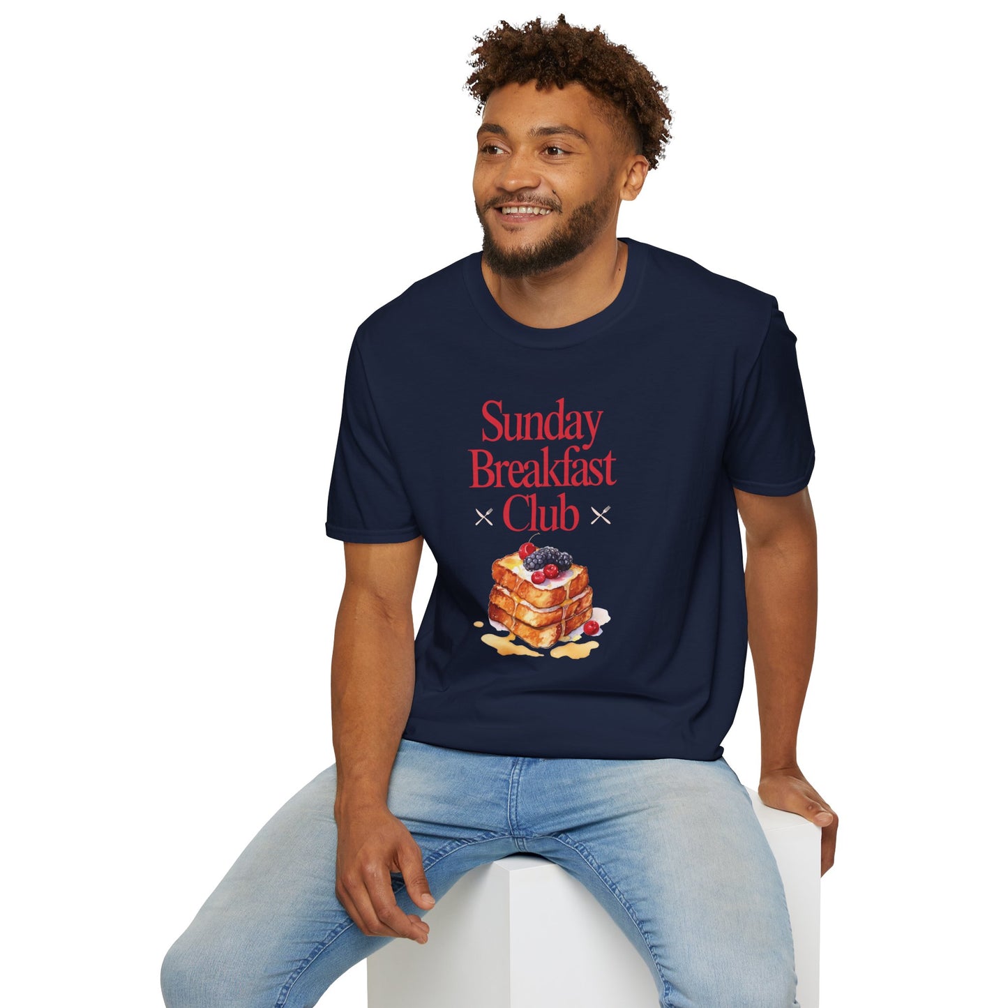 Sunday Breakfast Club T-shirt Unisex Softstyle