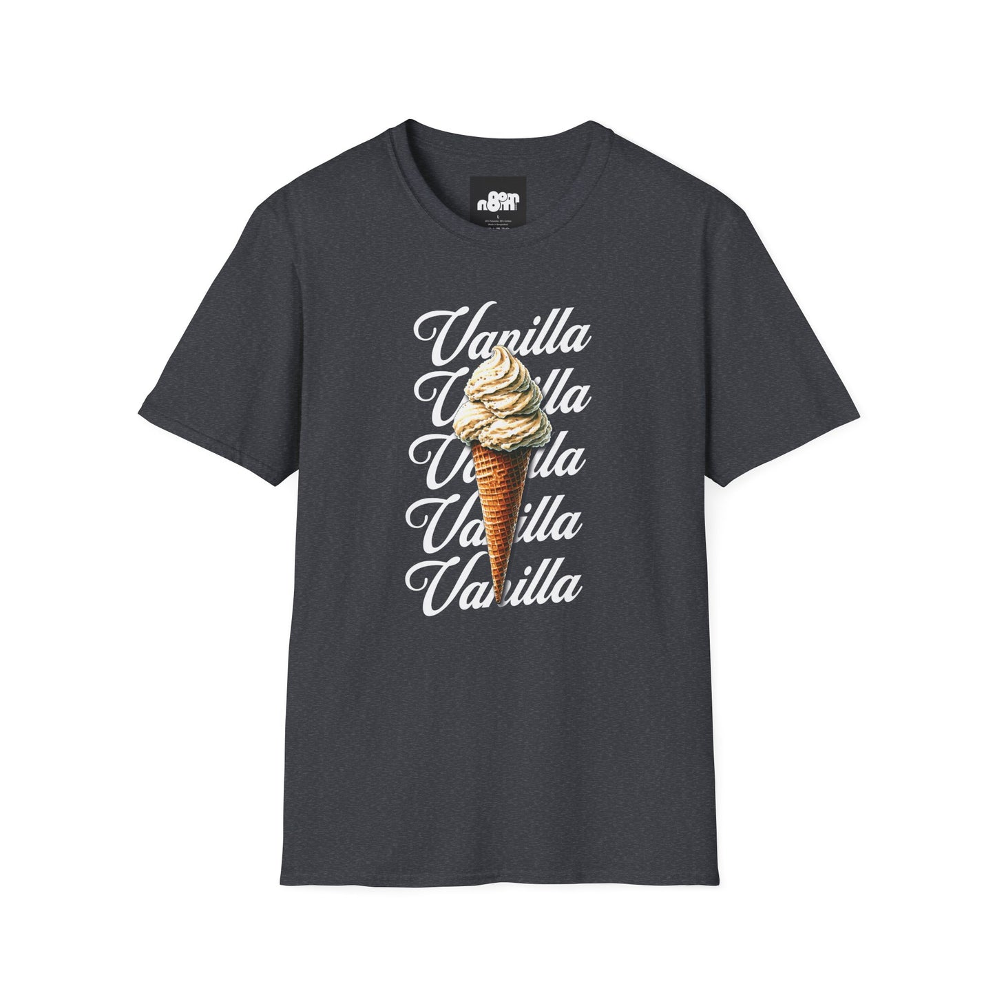 Vanilla Ice Cream Softstyle T-Shirt Unisex Fun Summer Tee