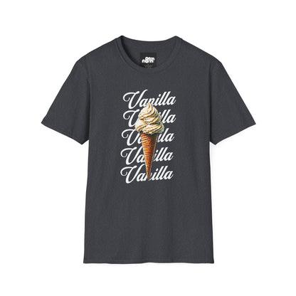 Vanilla Ice Cream Softstyle T-Shirt Unisex Fun Summer Tee
