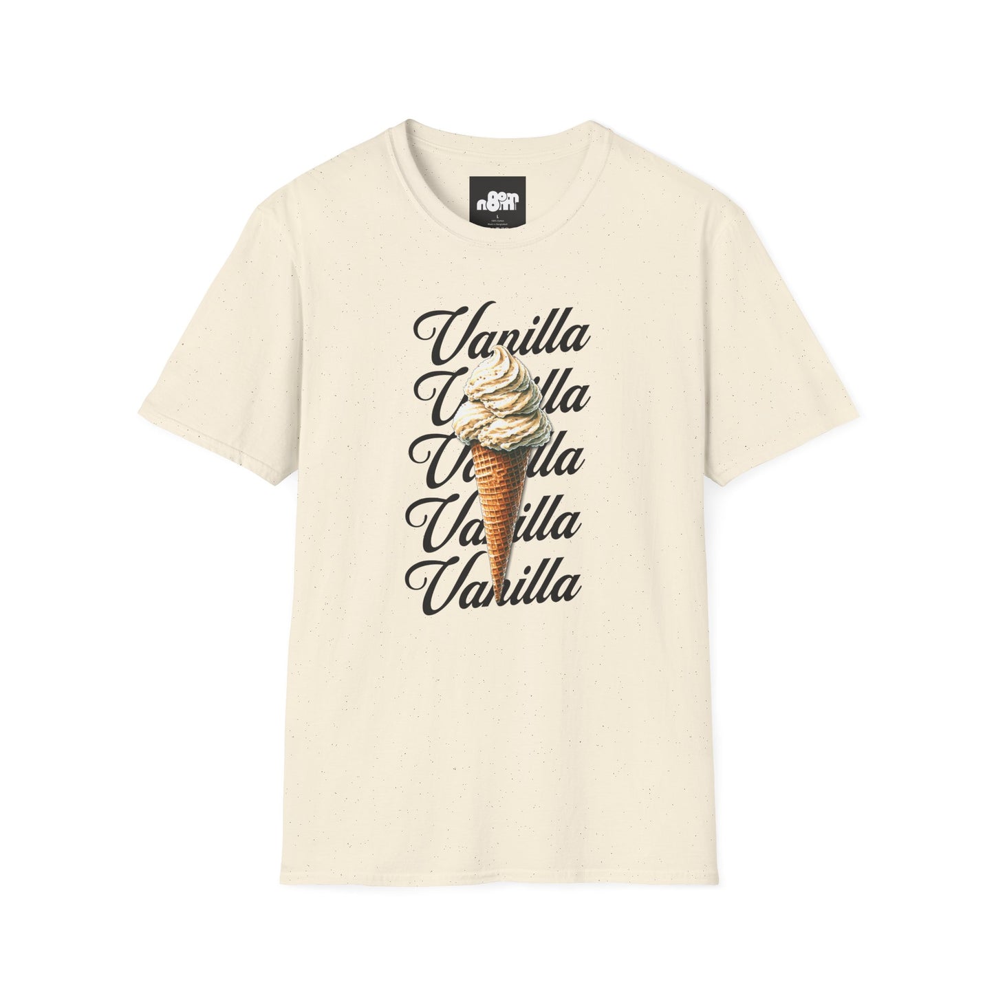 Vanilla Ice Cream Softstyle T-Shirt Unisex Fun Summer Tee