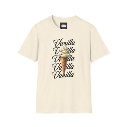 Vanilla Ice Cream Softstyle T-Shirt Unisex Fun Summer Tee