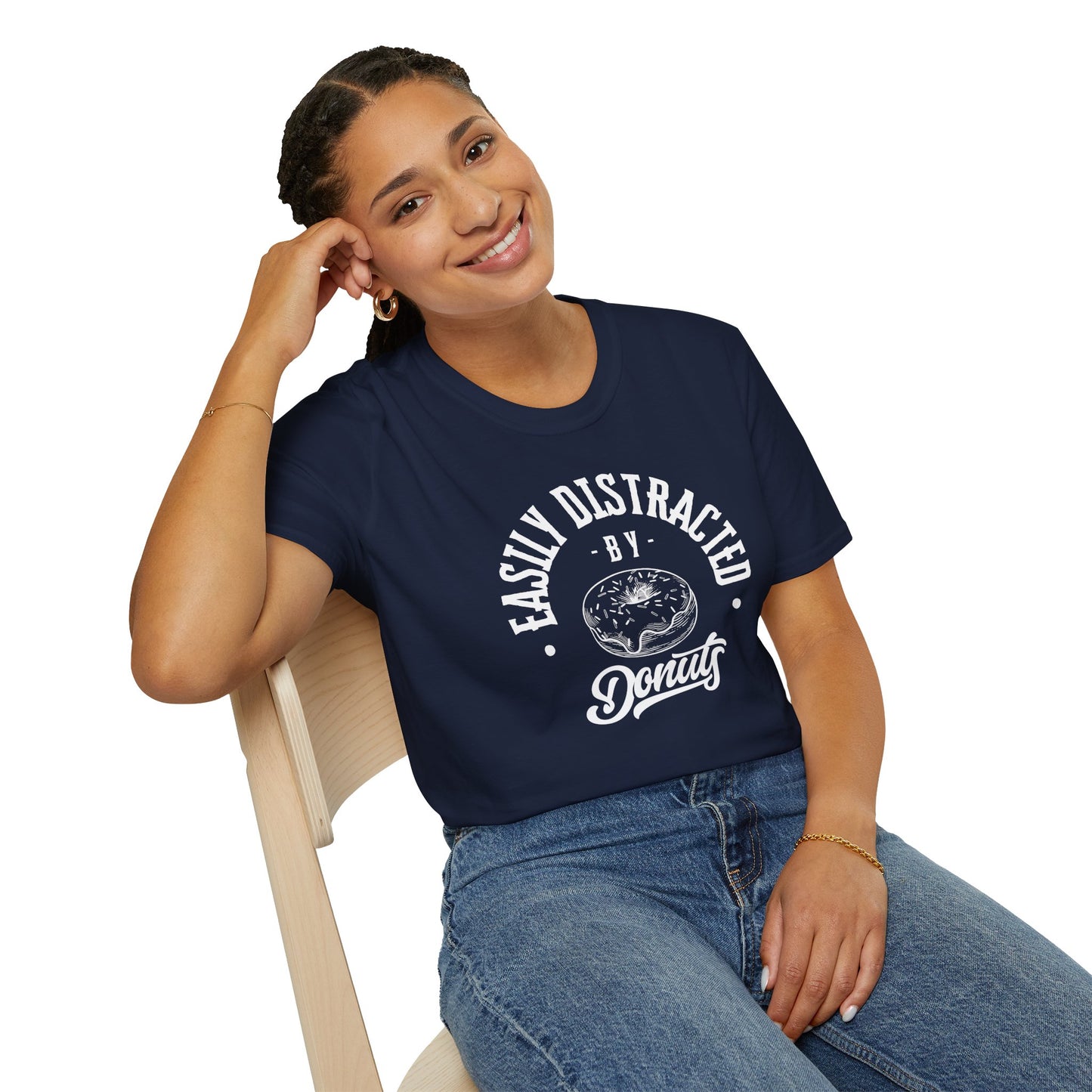 Distracted by Donuts T-Shirt