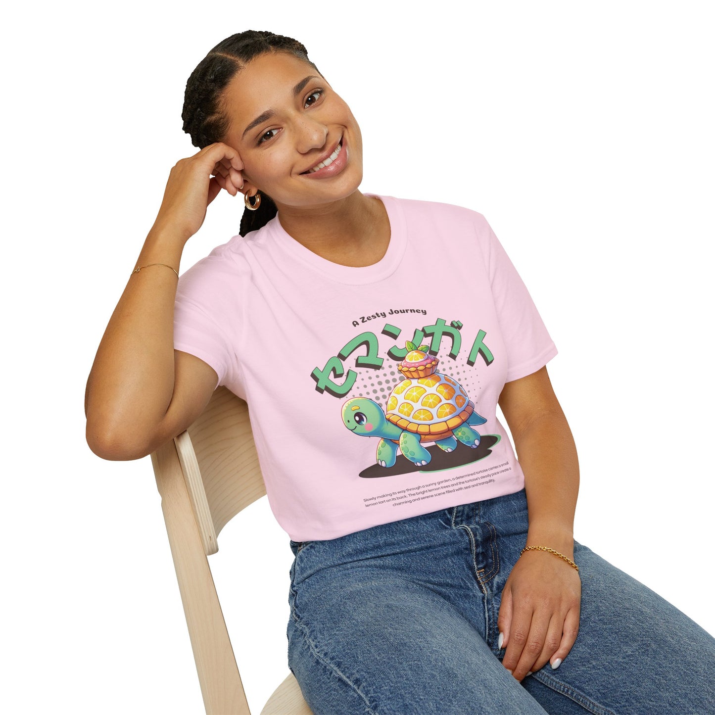 Fun Turtle Graphic T-Shirt A Zesty Journey for Nature Lovers