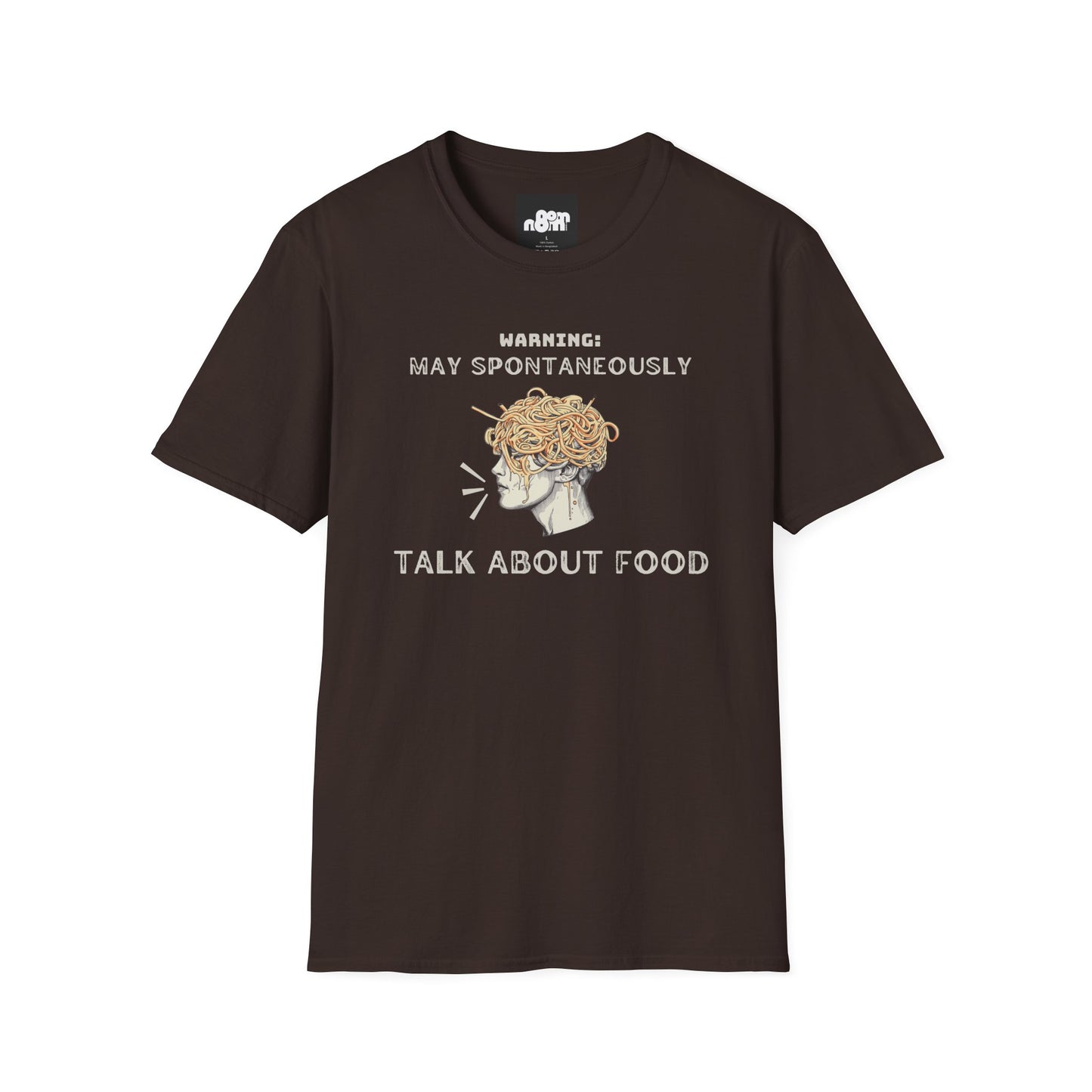 May Spontaneously Talk About Food T-shirt