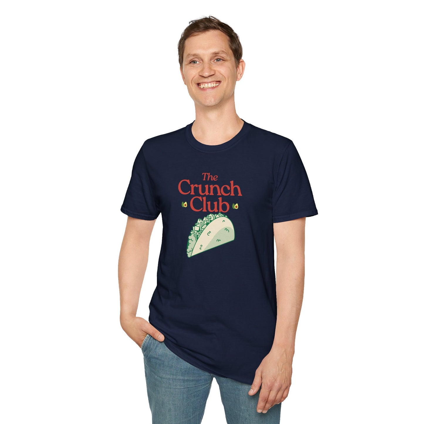 The Crunch Club T-Shirt | Fun Taco Graphic Tee