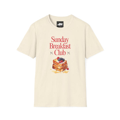Sunday Breakfast Club T-shirt Unisex Softstyle