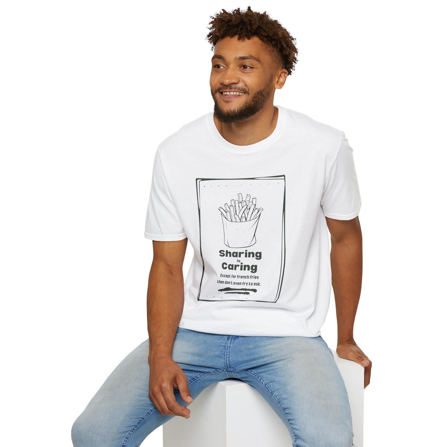 Sharing is Caring French Fry Lover T-shirt