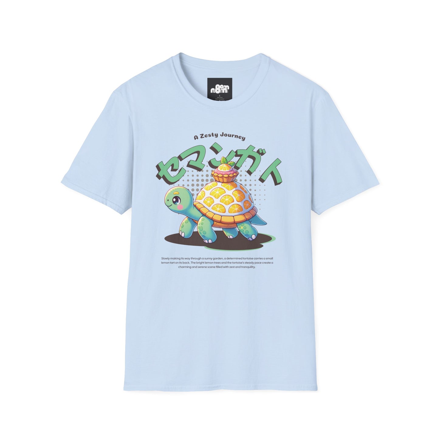 Fun Turtle Graphic T-Shirt A Zesty Journey for Nature Lovers
