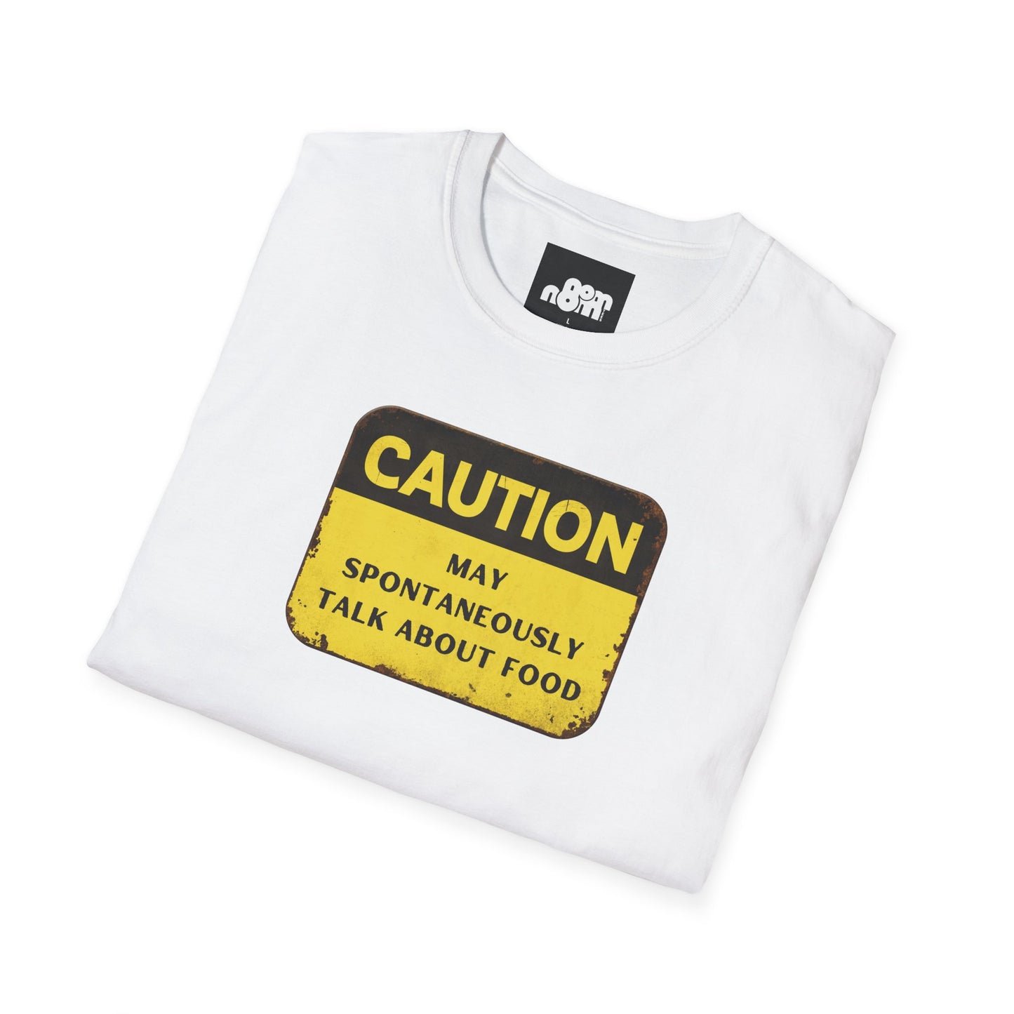 Caution May Spontaneously Talk About Food T-Shirt
