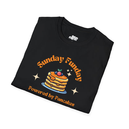 Sunday Funday Pancake T-Shirt for Food Lovers