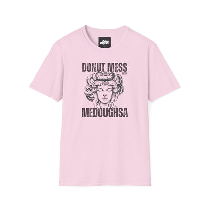Funny Donut Mess with Medoughsa Softstyle T-shirt