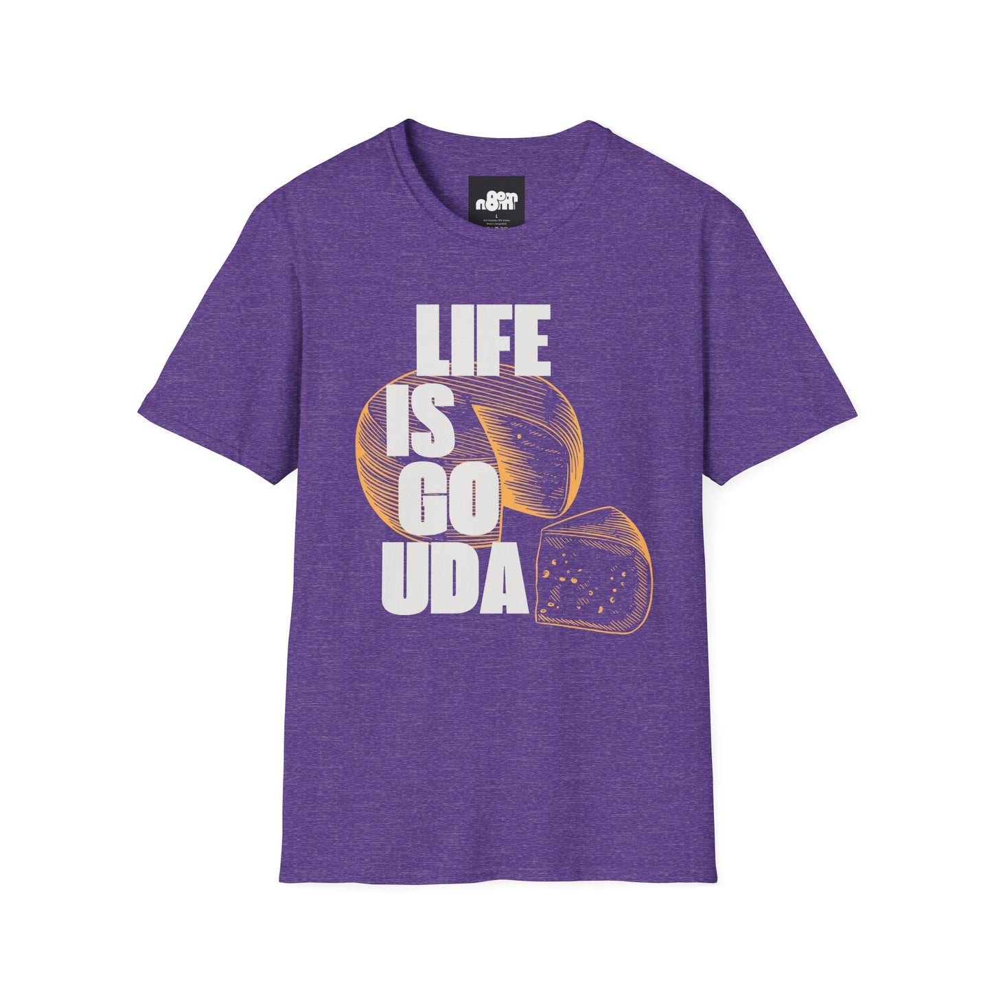 Life Is Gouda T-Shirt Fun Cheese Lover Tee