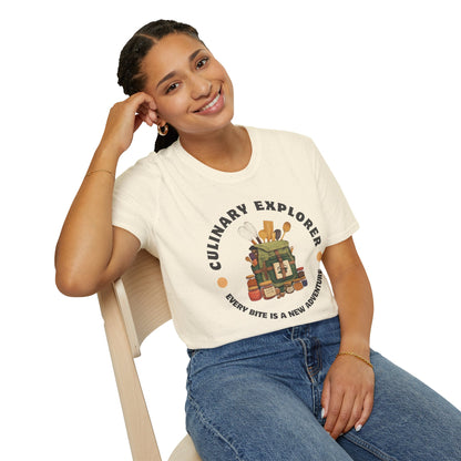 Culinary Explorer T-Shirt Every Bite is a New Adventure
