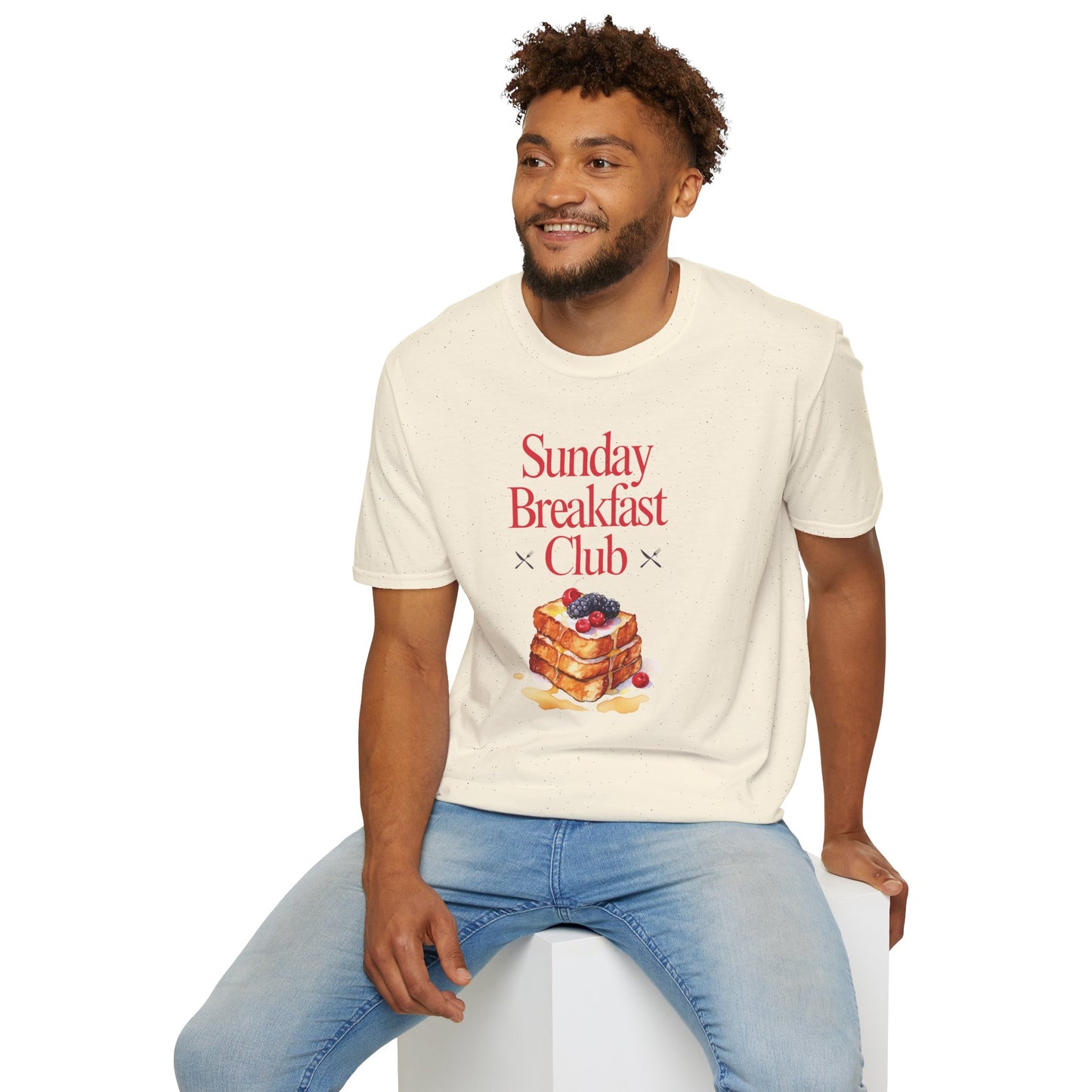 Sunday Breakfast Club T-shirt Unisex Softstyle