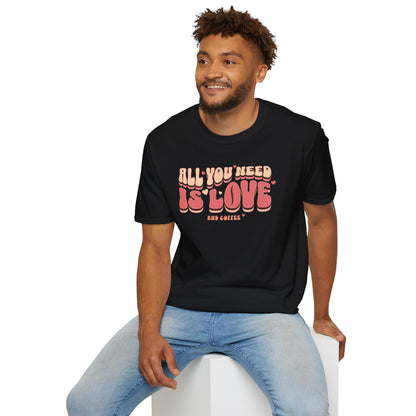 All You Need is Love and Coffee T-Shirt Tee for Coffee Lovers
