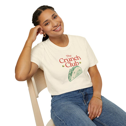 The Crunch Club T-Shirt | Fun Taco Graphic Tee