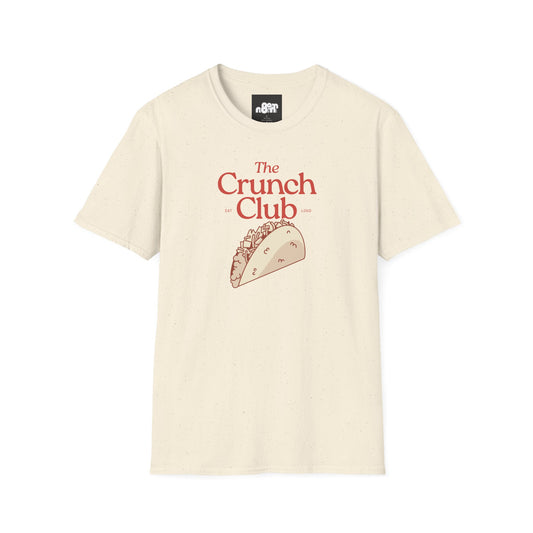 Taco Crunch Club Red Unisex T-Shirt