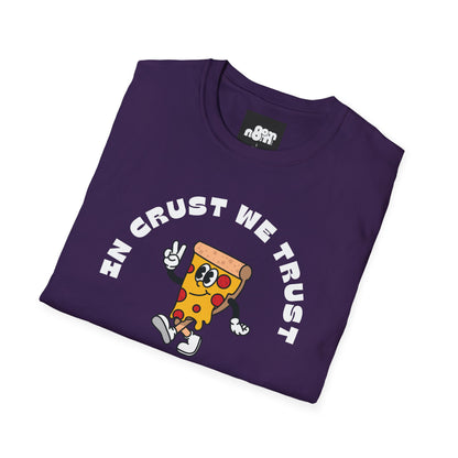 In Crust We Trust Pizza Lover T-shirt