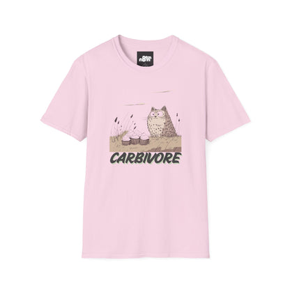 Carbivore Cat T-Shirt Fun & Comfy Design for Animal Lovers