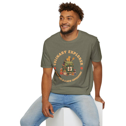 Culinary Explorer T-Shirt Every Bite is a New Adventure