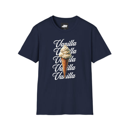 Vanilla Ice Cream Softstyle T-Shirt Unisex Fun Summer Tee