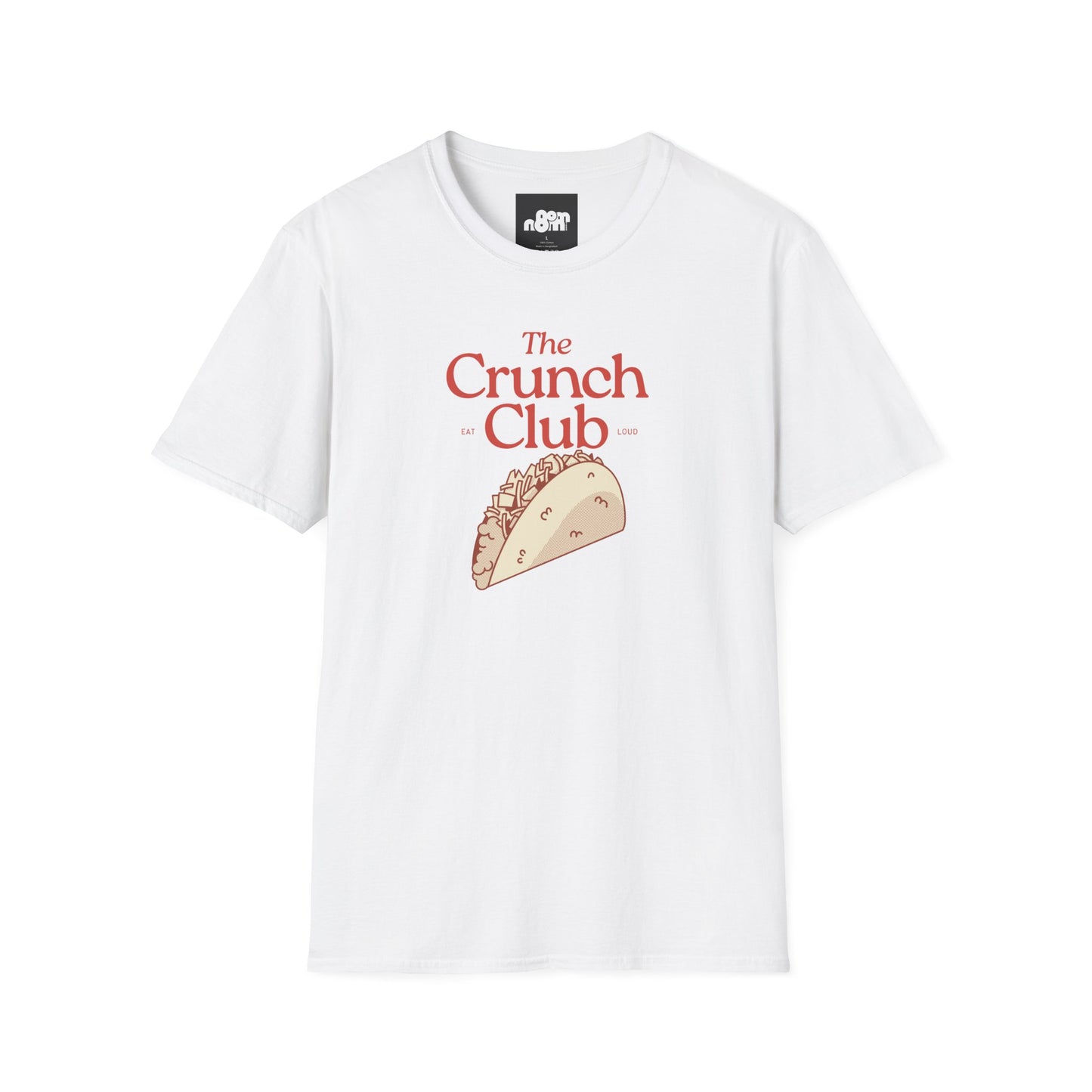 Taco Crunch Club Red Unisex T-Shirt