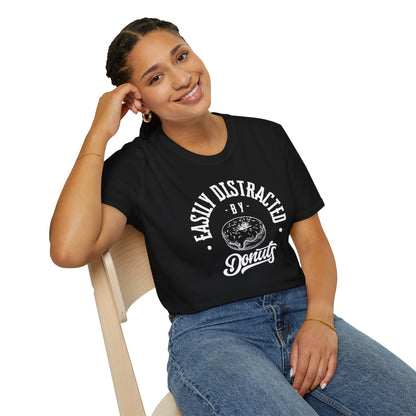 Distracted by Donuts T-Shirt