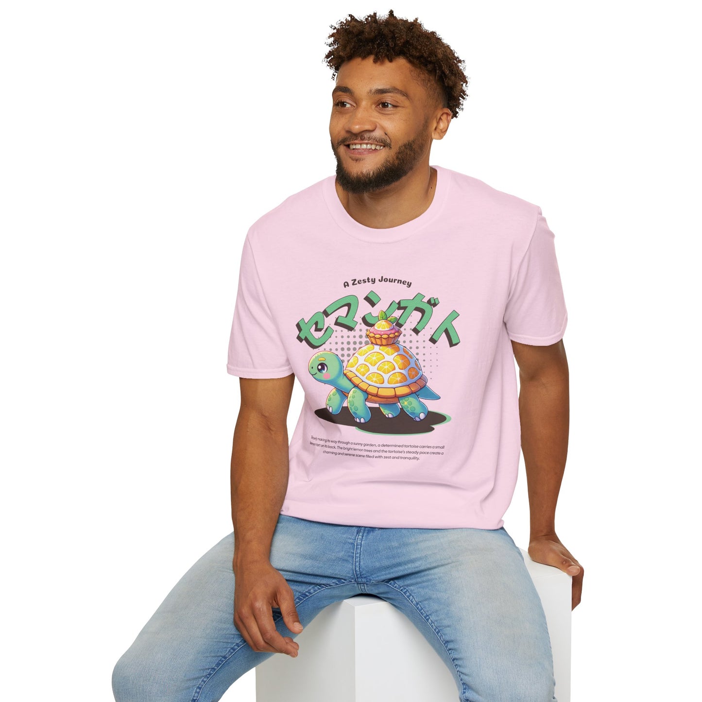 Fun Turtle Graphic T-Shirt A Zesty Journey for Nature Lovers