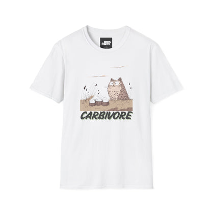 Carbivore Cat T-Shirt Fun & Comfy Design for Animal Lovers