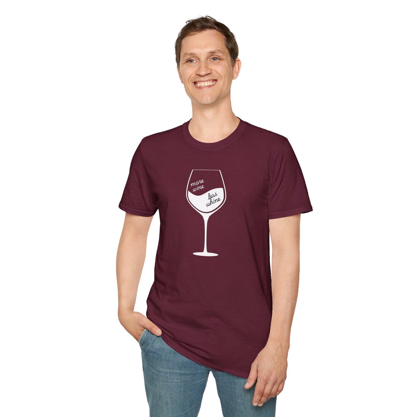 More Wine Less Wine T-Shirt