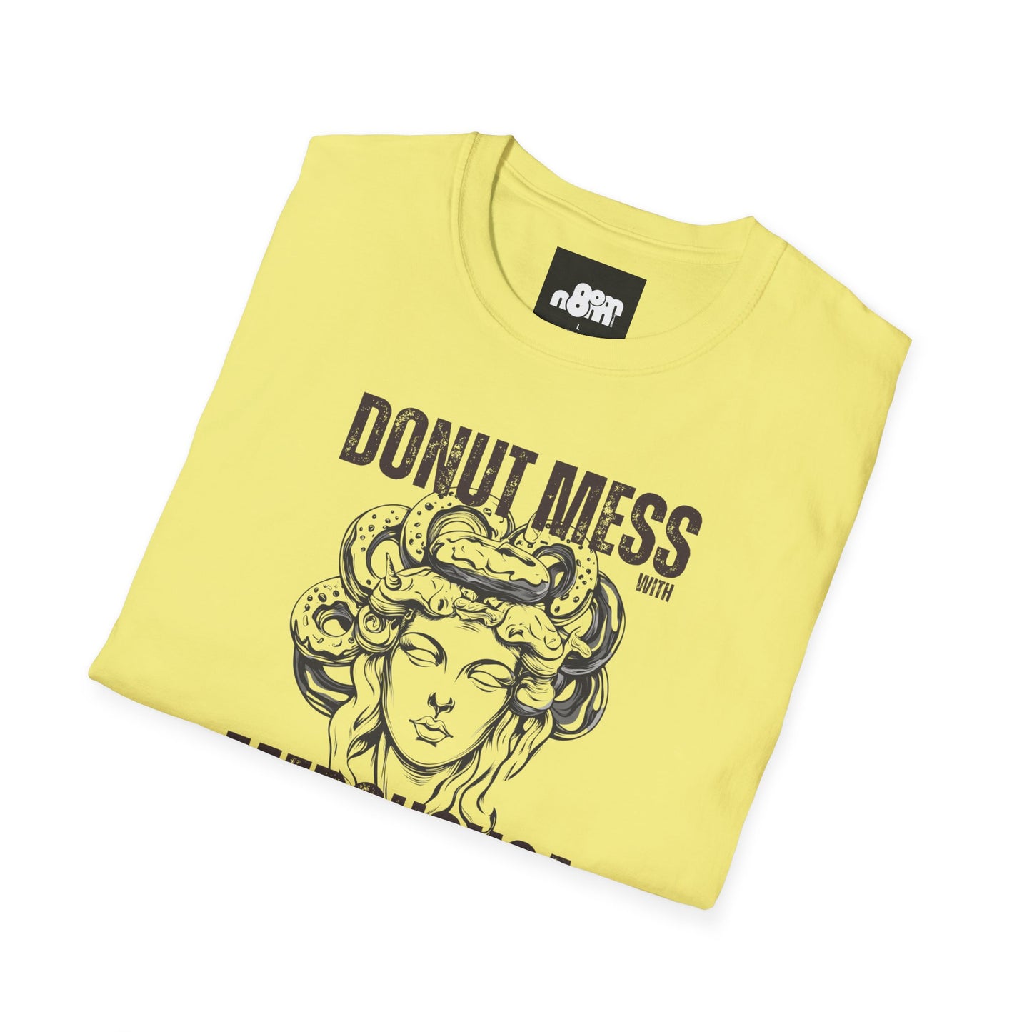 Funny Donut Mess with Medoughsa Softstyle T-shirt