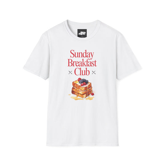 Sunday Breakfast Club T-shirt Unisex Softstyle