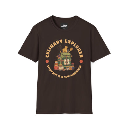 Culinary Explorer T-Shirt Every Bite is a New Adventure