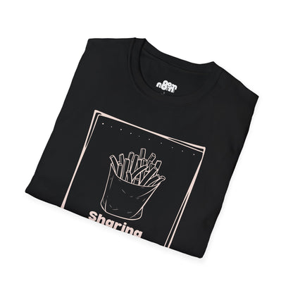Sharing is Caring French Fry Lover T-shirt