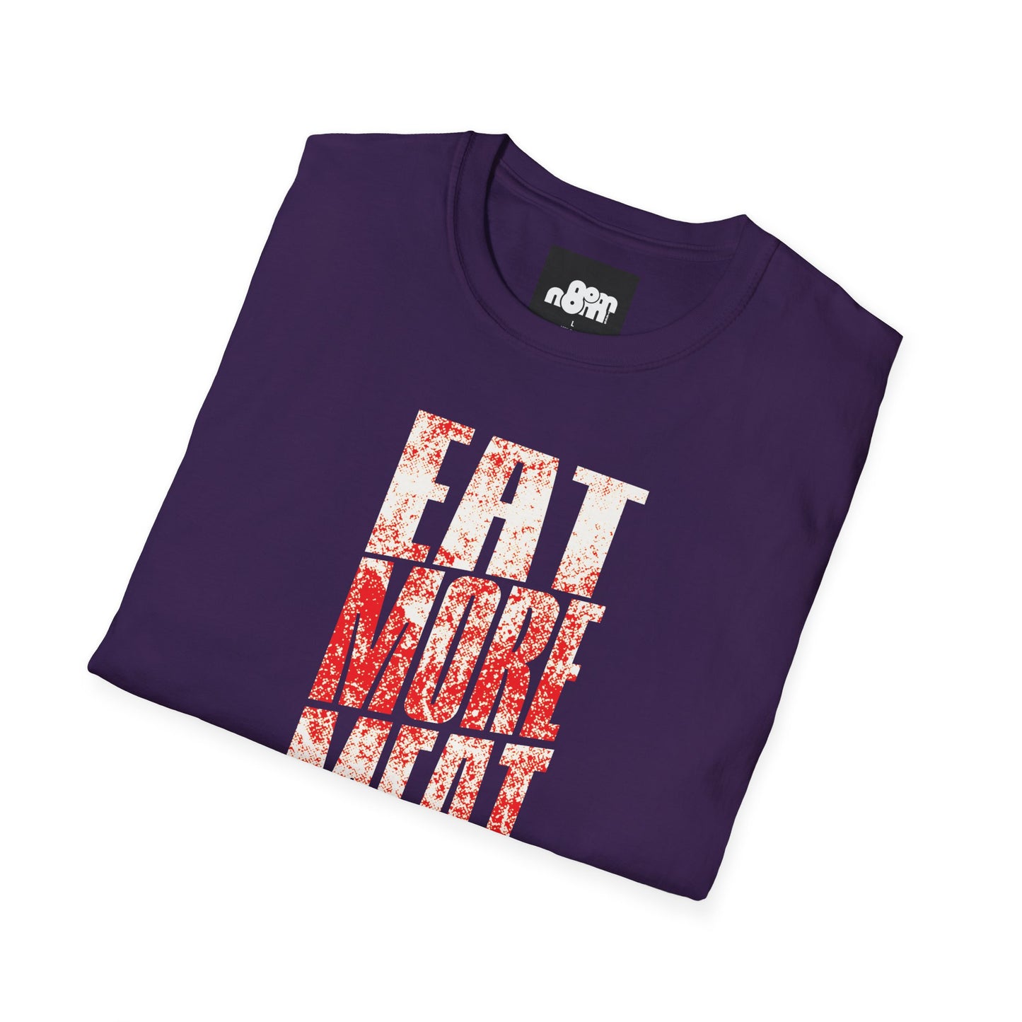 Eat More Meat T-Shirt Casual Foodie Tee for BBQ Lovers