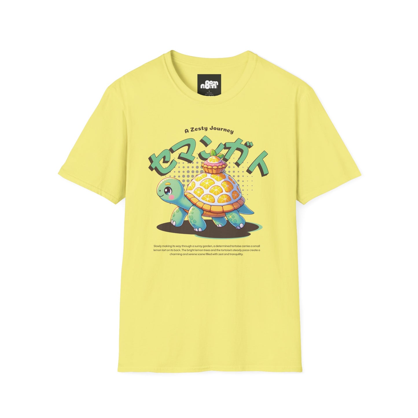 Fun Turtle Graphic T-Shirt A Zesty Journey for Nature Lovers