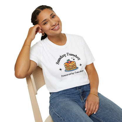 Sunday Funday Pancake T-Shirt for Food Lovers