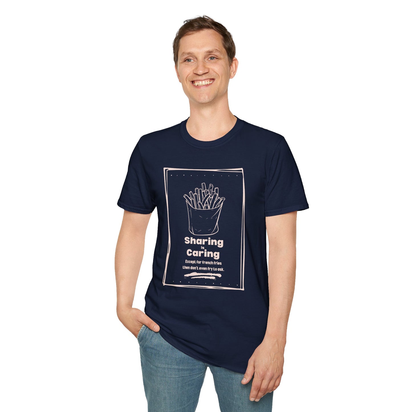 Sharing is Caring French Fry Lover T-shirt