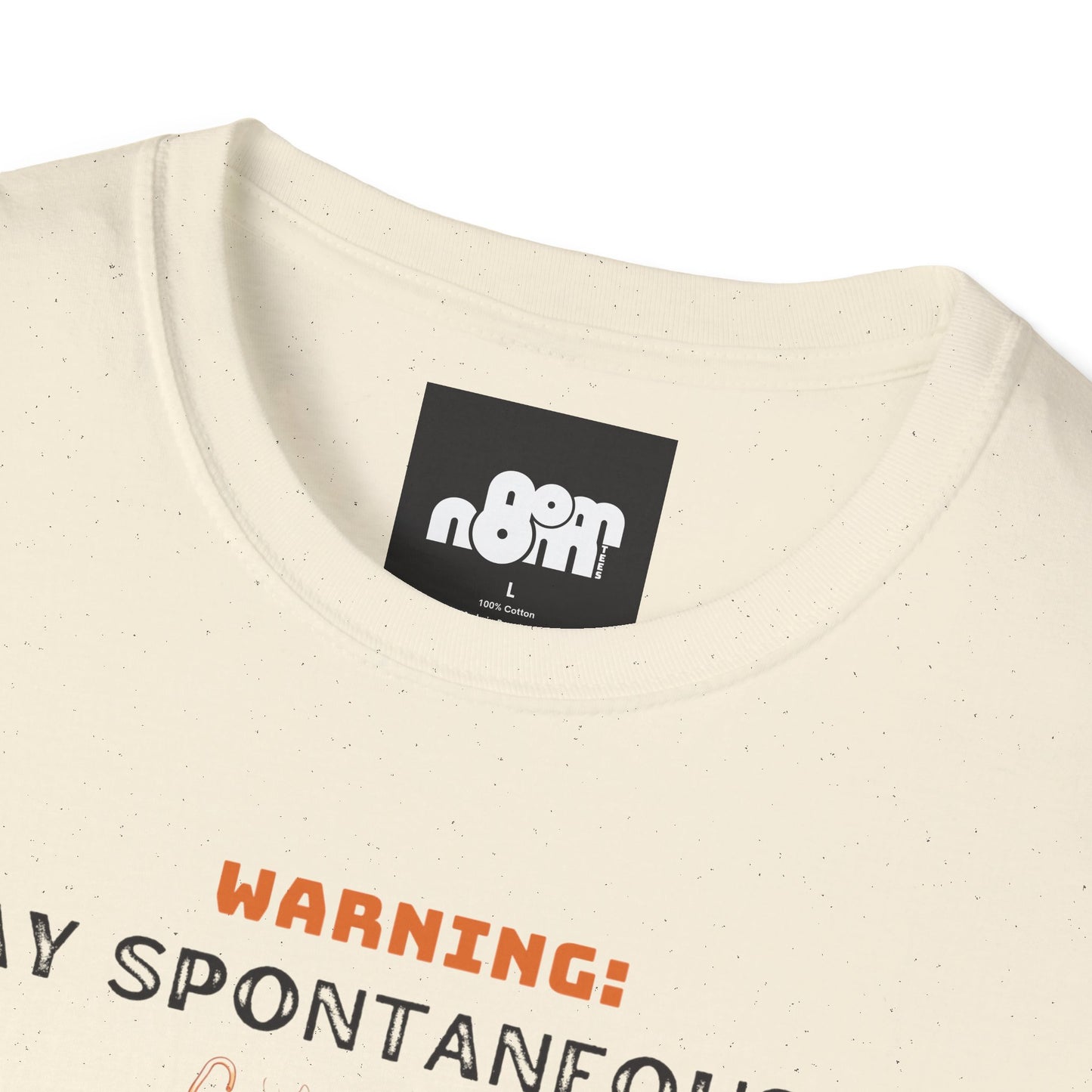 May Spontaneously Talk About Food T-shirt