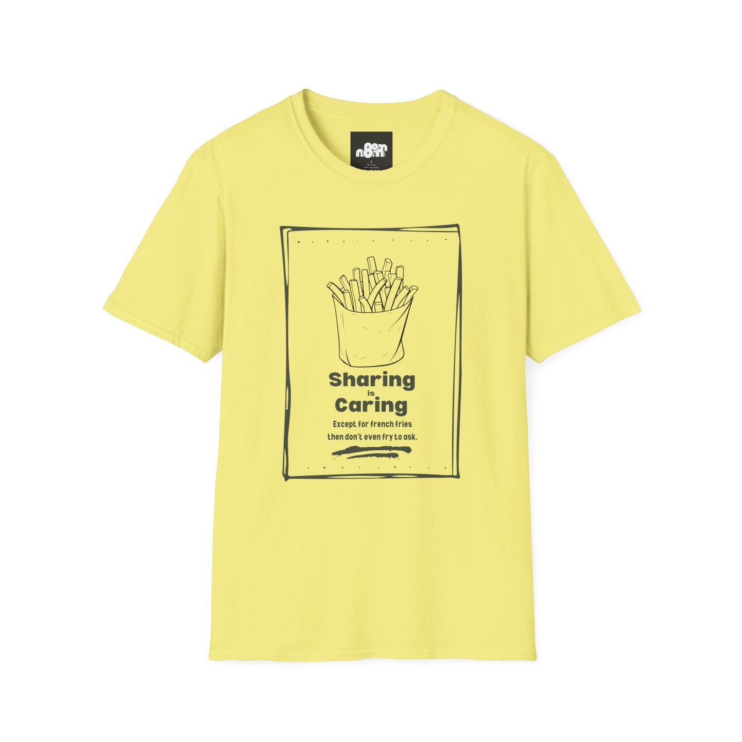 Sharing is Caring French Fry Lover T-shirt