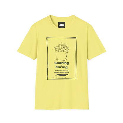 Sharing is Caring French Fry Lover T-shirt