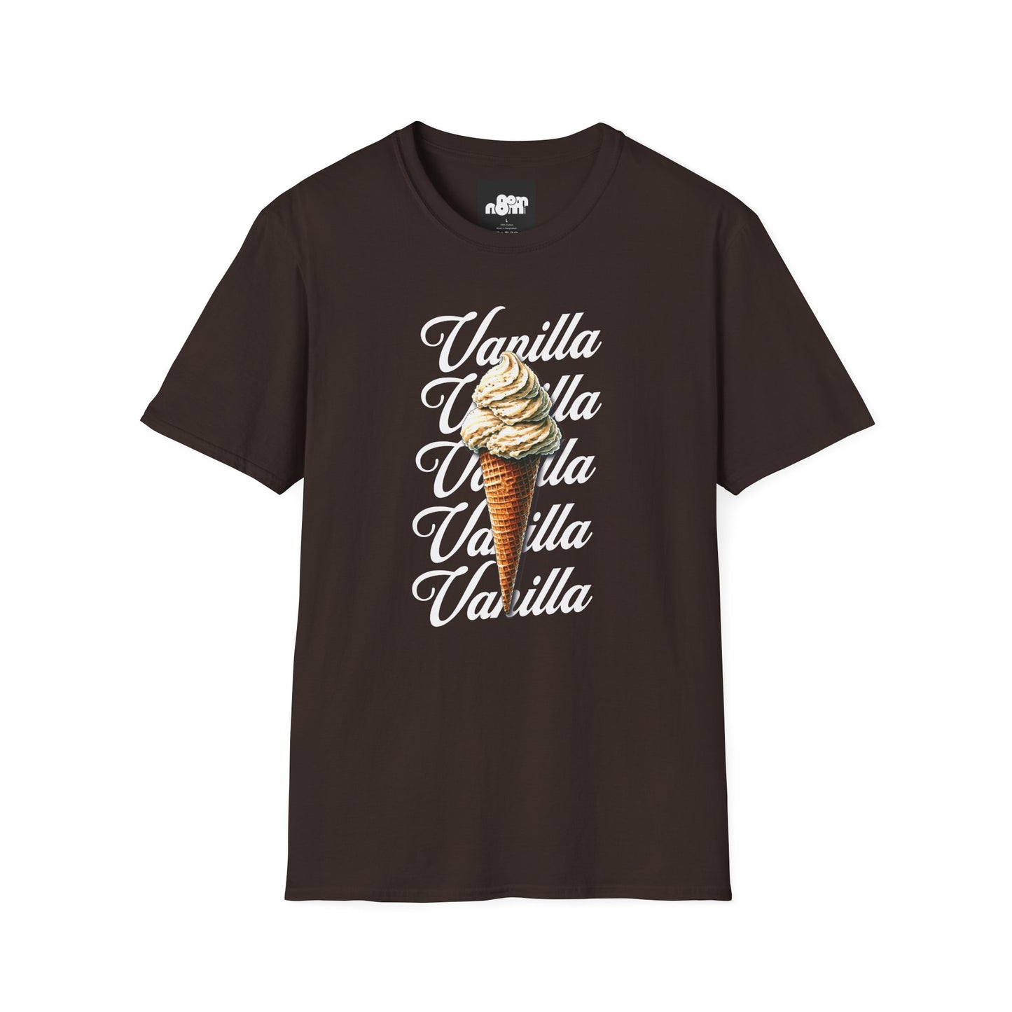 Vanilla Ice Cream Softstyle T-Shirt Unisex Fun Summer Tee