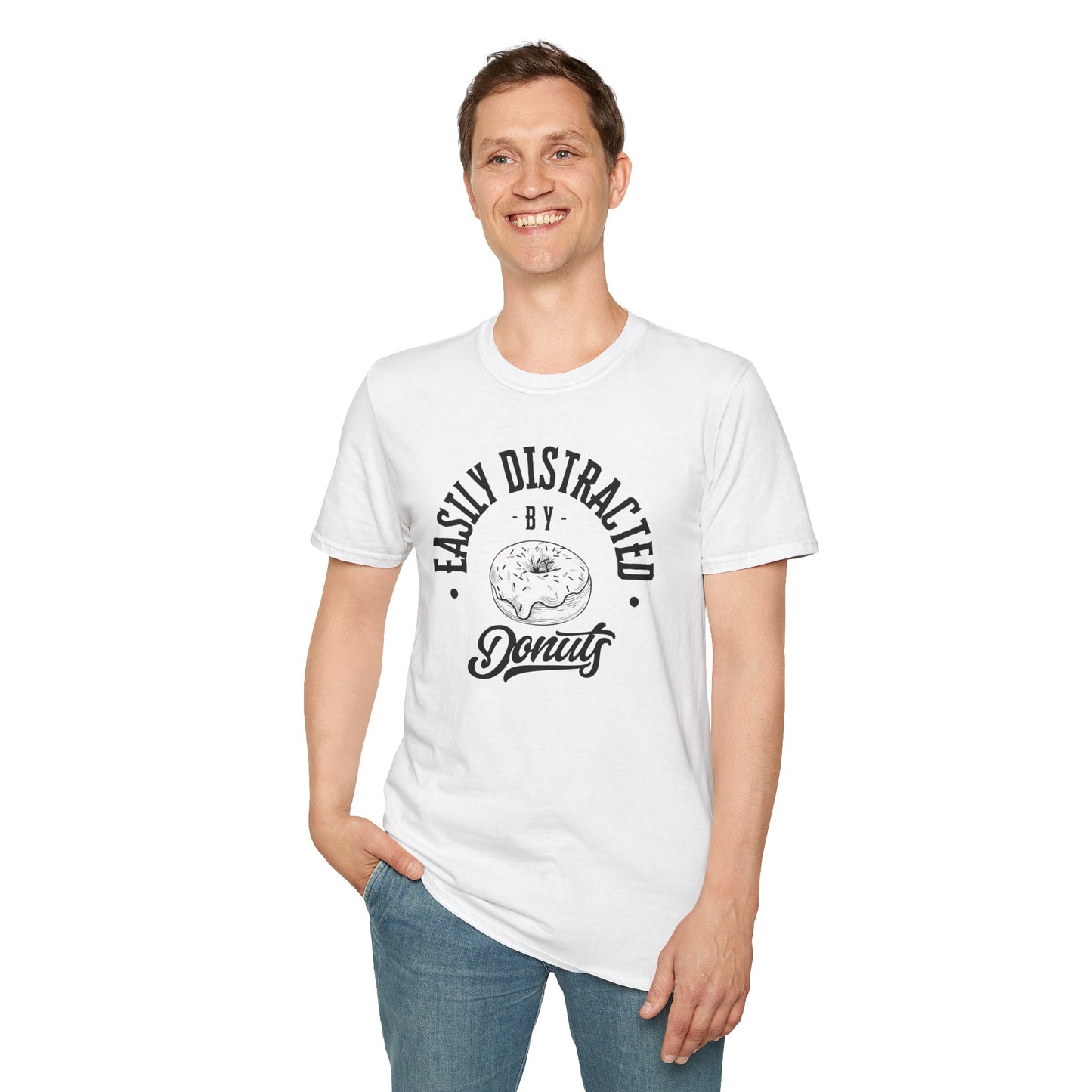 Distracted by Donuts T-Shirt