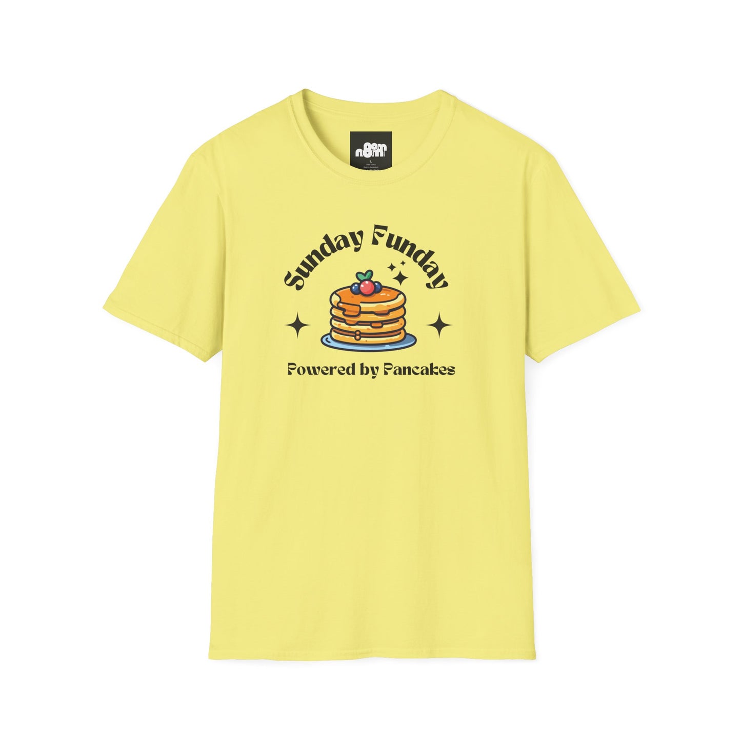 Sunday Funday Pancake T-Shirt for Food Lovers