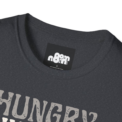 Hungry Cat T-Shirt Playful and Casual Tee for Cat Lovers