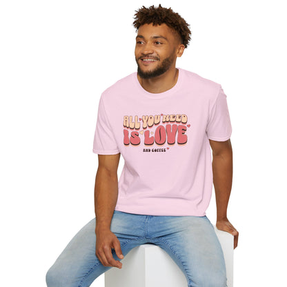 All You Need is Love and Coffee T-Shirt Tee for Coffee Lovers