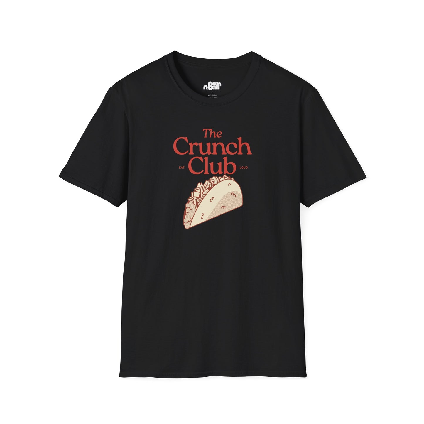 Taco Crunch Club Red Unisex T-Shirt
