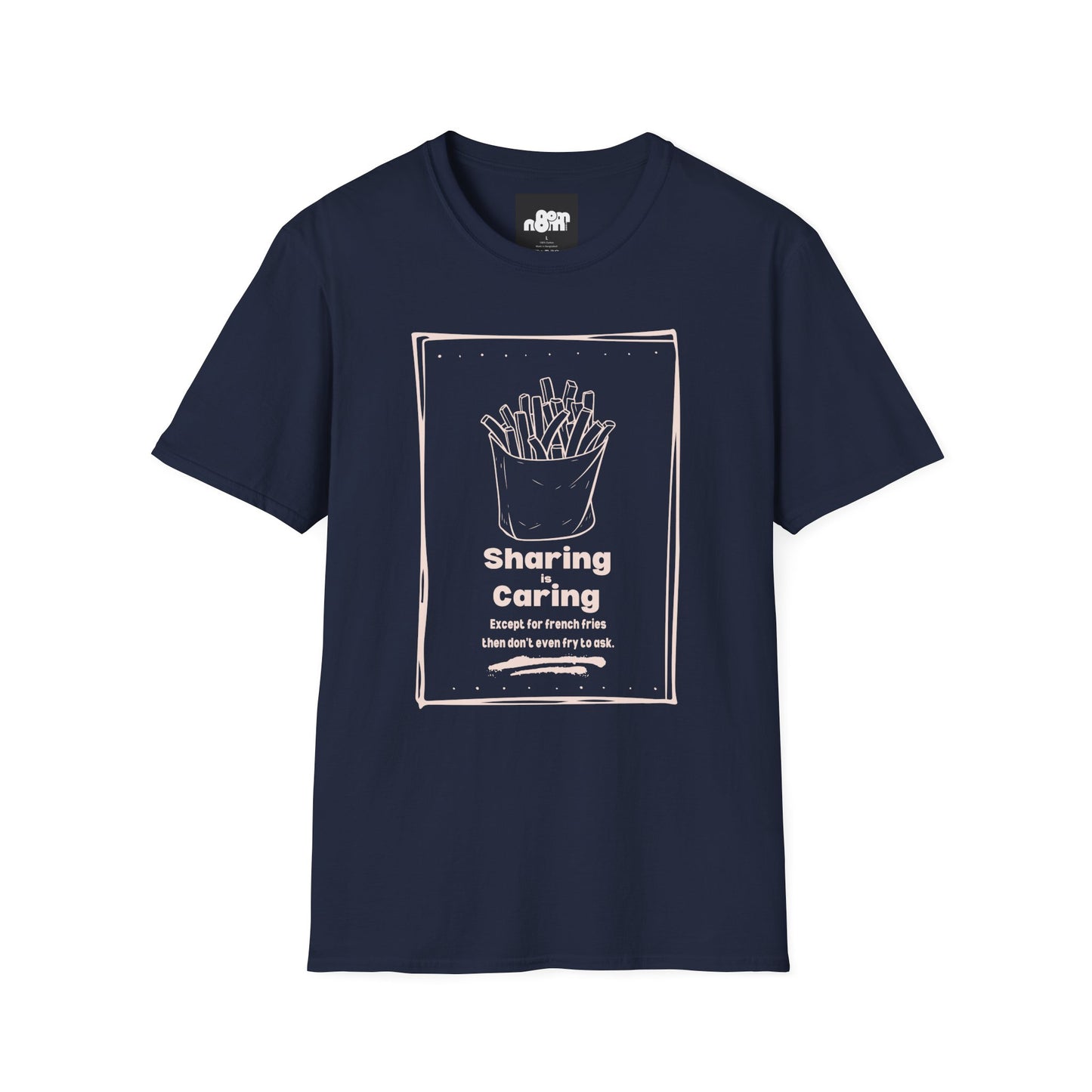 Sharing is Caring French Fry Lover T-shirt
